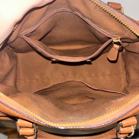 Coach Mini Bennett Satchel Purse in Pebbled Leather - Picture 8 of 9
